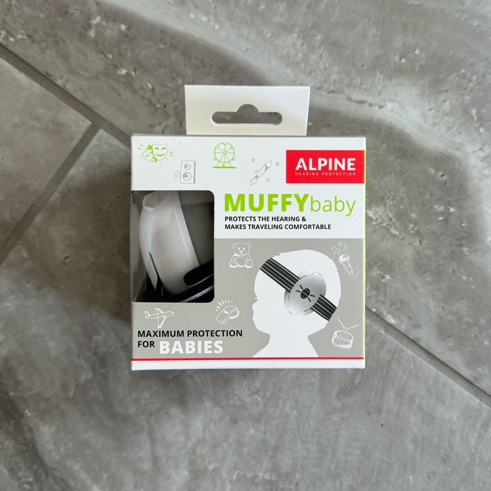 Alpine Muffy Baby Ear Protection - Ear Muffs (Black)